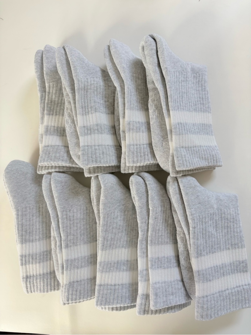 Bombas  Women’s Cushioned Athletic Quarter Socks Light  Gray Size S 9-Pack